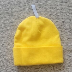 Sunny Yellow Kids Beanie